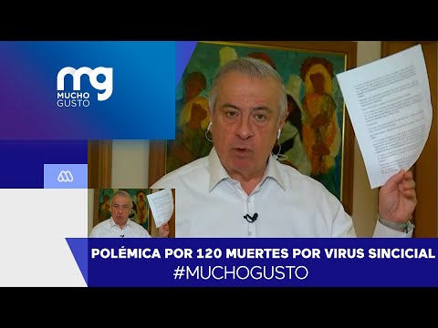 #muchogusto / Mañalich explica polémica por 120 muertes por virus sincicial