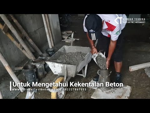 Tutorial Melakukan Uji Slump Beton