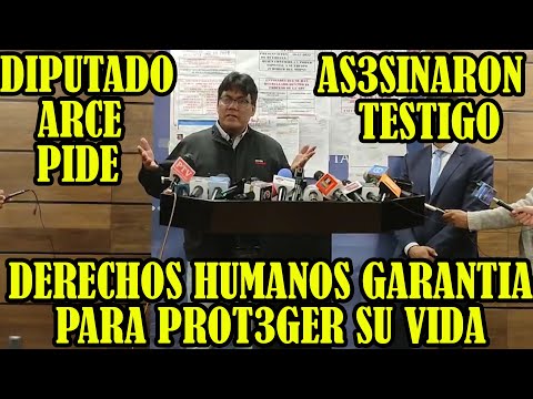 DIPUTADO DE BOLIVIA HECTOR ARCE PIDE CIDH GARANTIAS PARA PROTEG3R SU VIDA POR DENUNCIAR GOBIERNO..