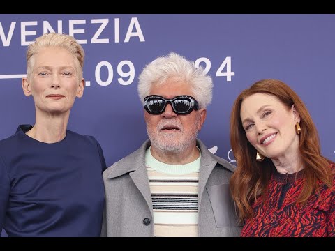 Almodóvar returns to Venice with 'The Room Next Door' alongside Tilda Swinton and Julianne Moore