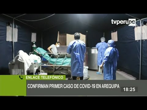 Arequipa: joven que llegó de Inglaterra fue confirmado con coronavirus