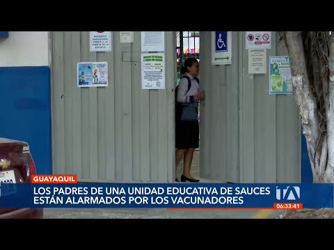 Una amenaza en panfleto recibió el director de la Unidad Educativa Emma Esperanza en Guayaquil