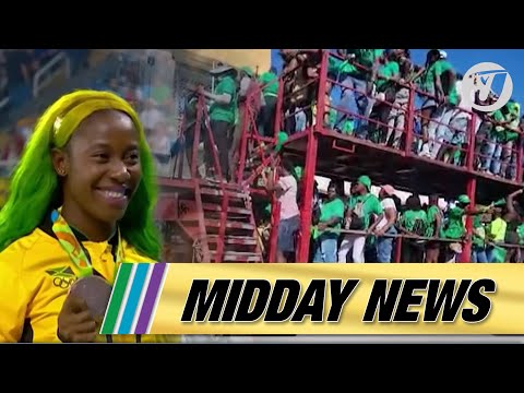 Shelly-ann Fraser-Pryce Hanging up her Spikes | JLP Supporter Loses Leg | Impact of Crime in Jamaica
