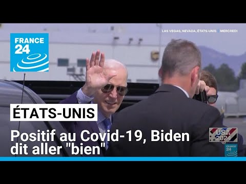 Joe Biden, testé positif au Covid-19, de nouveau sous pression pour se retirer • FRANCE 24