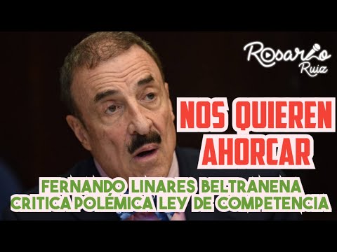 Fernando Linares-Beltranena expresa su desacuerdo sobre la Ley de Competencia