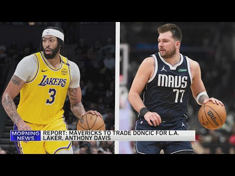 NBA shocker: Luka Doncic to the Lakers, Anthony Davis to the Mavs in blockbuster trade, AP source sa