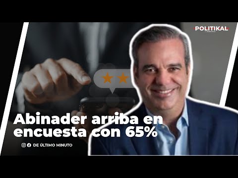 ENCUESTA CENTRO ECONÓMICO DEL CIBAO COLOCA ABINADER POR ENCIMA DEL 65%