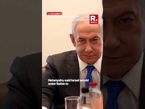 Israeli Prime Minister Benjamin Netanyahu Pledges To Launch Incursion Into Rafah | Video