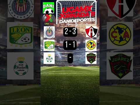 RESULTADOS JORNADA 11 #LIGAMX APERTURA 2024 - sábado 05/10/2024