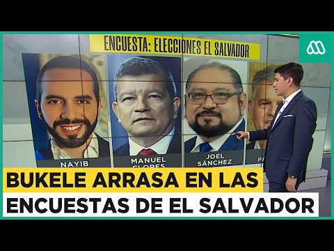 Bukele arrasa en las encuestas: Presidente de El Salvador es el favorito para la reelección