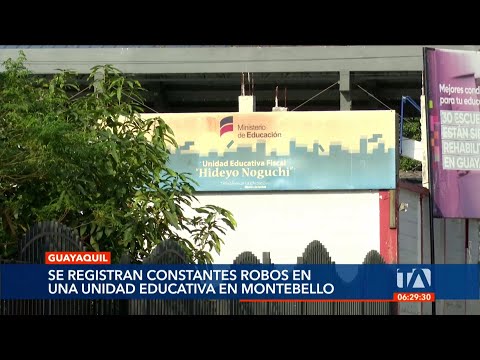 Padres de Familia de un centro educativo en Montebello denuncian constantes robos