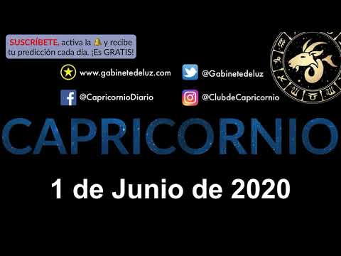 Horóscopo Diario - Capricornio - 1 de Junio de 2020