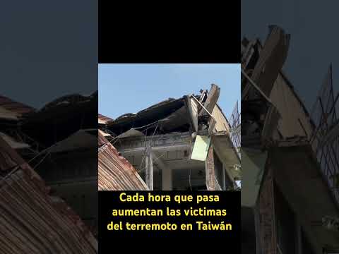 Taiwán en búsqueda y rescate por el terremoto