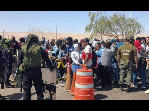 Tacna: Migrantes extranjeros están buscando entrar a la fuerza al Perú