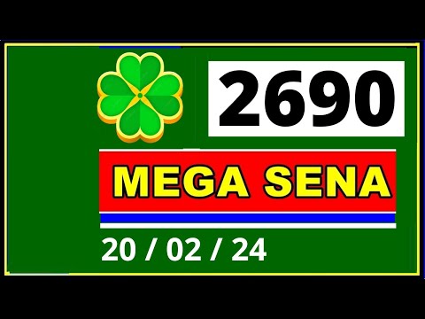 Mega sena 2690 - Resultado da Mega Sena Concurso 2690