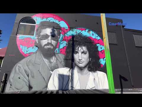 Inauguran enorme mural en la Calle Ocho de Miami en honor a Emilio y Gloria Estefan