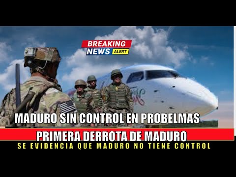Primera DERROTA de Maduro los BAJARON del AVION a los alacranes