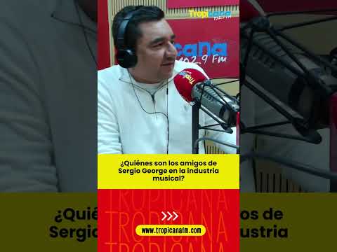 Sergio George: ¿Quiénes son sus amigos en la industria musical ?