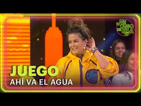 Mariana Echeverría pierde por lenta en ‘Ahí va el agua’ | Me caigo de risa