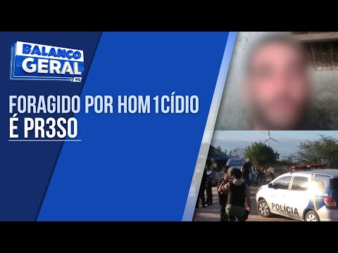 SUSPEITO DE MATAR HOMEM NO AGRESTE PERNAMBUCANO EM 2018 É PRESO EM JOÃO PINHEIRO