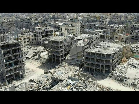 Gaza : à Khan Younès, les destructions vues du ciel | AFP