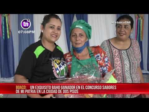 INTUR y alcaldía de Boaco realizan el festival gastronómico Sabores de mi Patria - Nicaragua