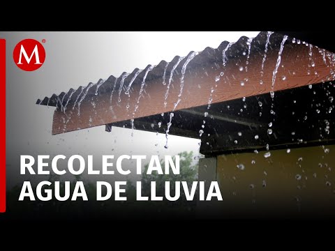 Estudiantes de Iztapalapa cosechan agua pluvial para mejorar suministro