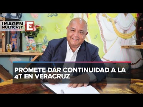 Eric Cisneros asegura que recuperará la grandeza de Veracruz