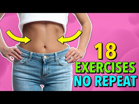 18 Abs Exercises for Belly Fat Loss – No Repeats