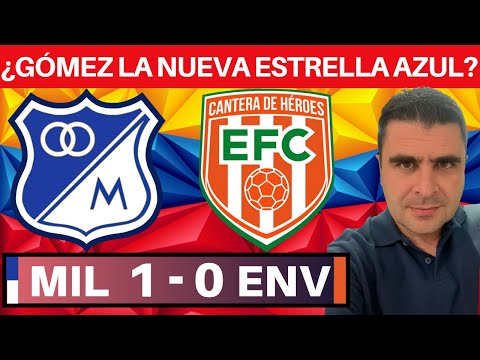 Millonarios 1-0 Envigado | Liga Dimayor 2022-II | Resumen de Goles y Táctica por Juan Felipe Cadavid