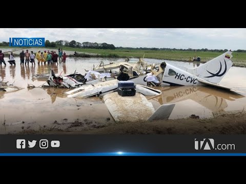 Seis fallecidos en accidente aéreo en Salitre