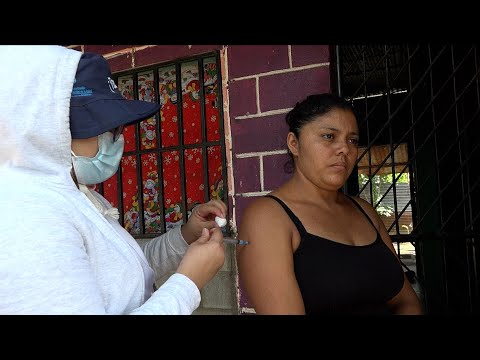 Nicaragua sobrepasa meta de vacunación general