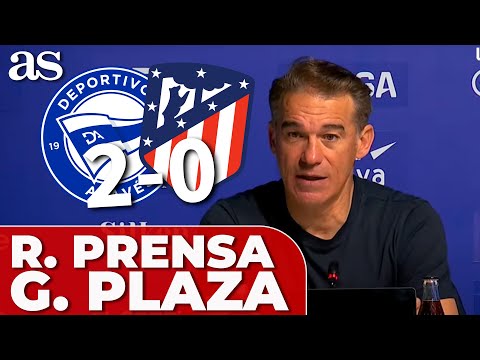 GARCÍA PLAZA rueda de prensa | ALAVÉS 2 - 0 ATLÉTICO DE MADRID