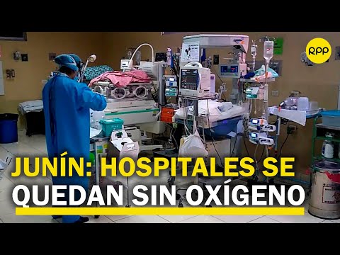 Hospital de Huancayo: Preocupación por oxígeno para pacientes COVID-19