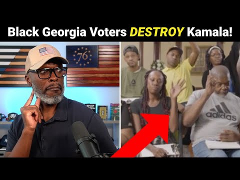 Black Georgia Voters: Kamala Harris Is A WEAK Leader!