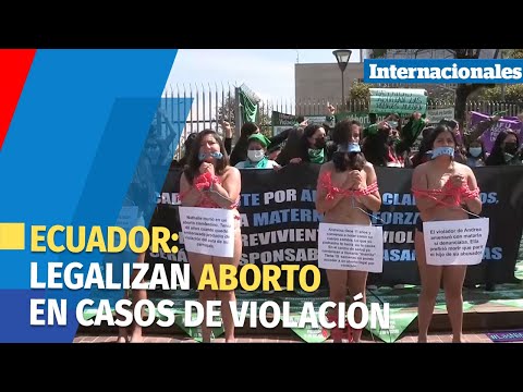 La Asamblea Nacional de Ecuador aprueba el aborto en casos de violación