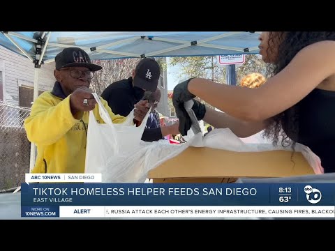 TikTok influencer seeks support for homeless outreach in San Diego