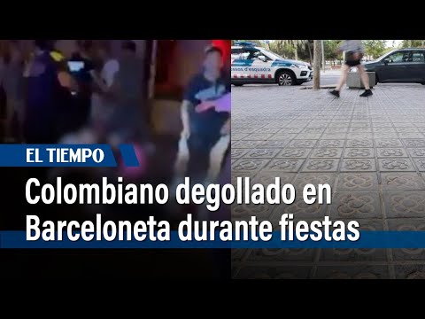 Crimen de colombiano en la Barceloneta aterra a Barcelona durante fiestas de San Juan