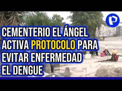 Día de la Madre: Cementerio El Ángel activa protocolo para evitar la propagación del dengue