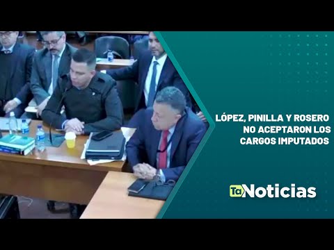 López, Pinilla y Rosero no aceptaron los cargos imputados - Teleantioquia Noticias