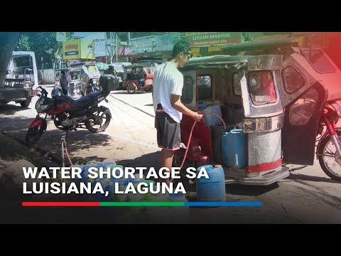 Water shortage sa Luisiana, Laguna | ABS-CBN News