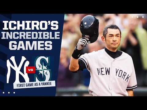 FULL GAME (7/23/2012): Ichiros debut as a Yankee! | イチローハイライト