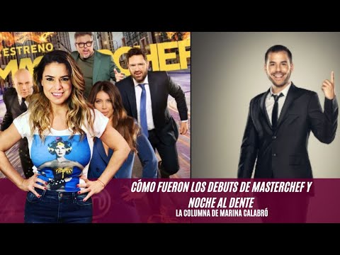 Cómo fueron los debuts de MasterChef y Noche al Dente: los detalles en la columna de Marina Calabró