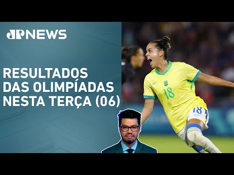 Paris 2024: Seleção brasileira feminina goleia Espanha e vai para final