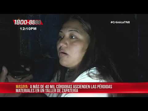 Incendio deja cuantiosas pérdidas en Monimbó - Nicaragua