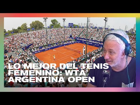 Mariana Díaz Oliva desde el Argentina Open Tenis Femenino en #Perros2022