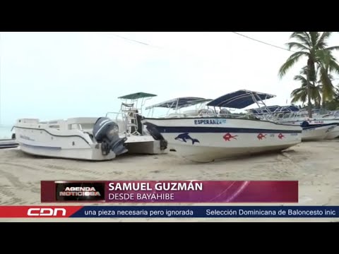 En vivo: Retiran botes de las orillas del mar en Bayahibe