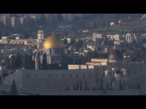 Muslims gather at Jerusalem's Al-Aqsa Mosque for prayers ahead of Ramadan