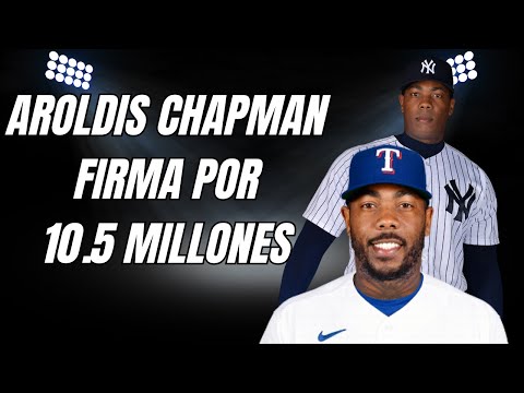 MLB: AROLDIS CHAPMAN TIENE NUEVO EQUIPO CON CONTRATO MULTIMILLONARIO
