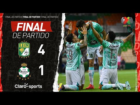 León (4-1) Santos | Resumen Final | Jornada 12 | Clausura 2023 | Liga MX